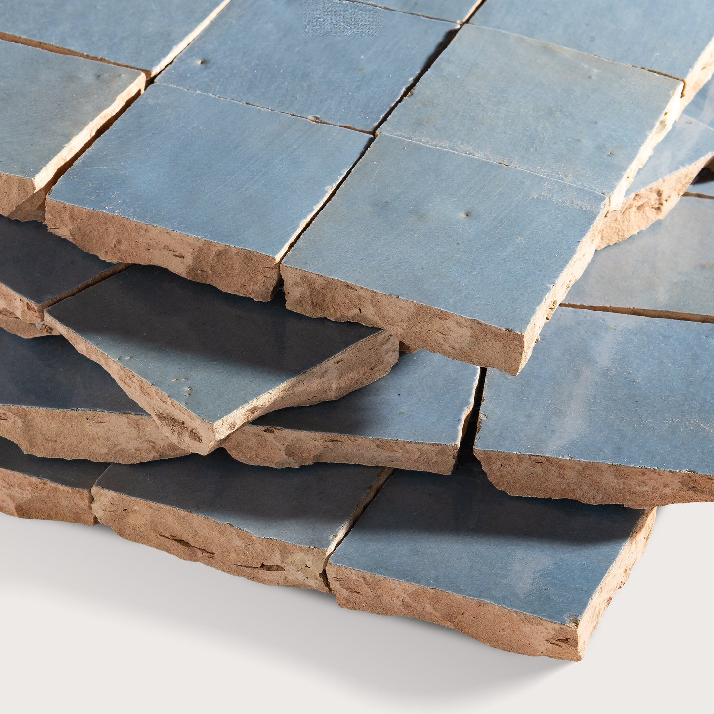 Belize Blue 2x2 Mosaic Zellige Tile