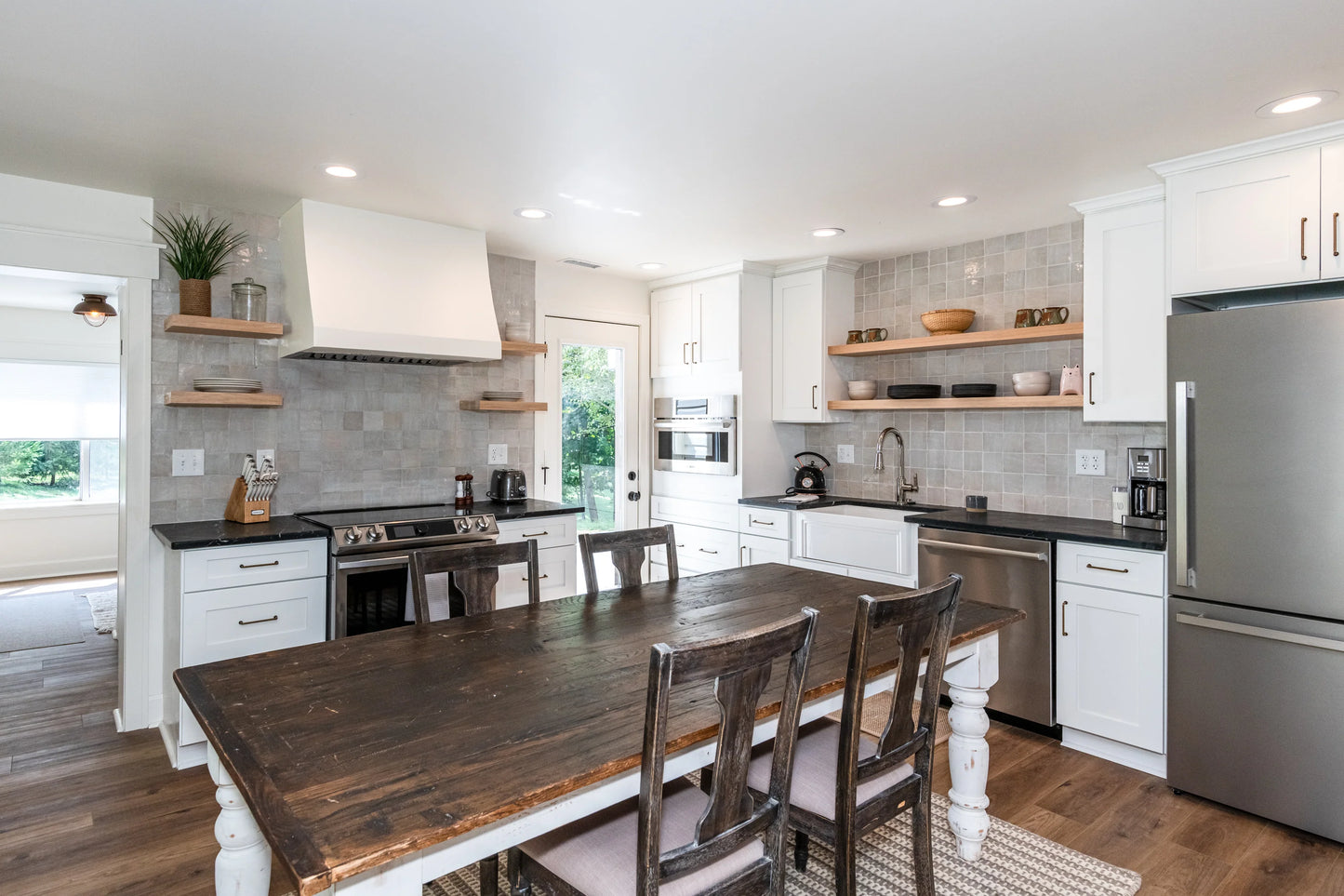 Natural White 4x4 Zellige Tile