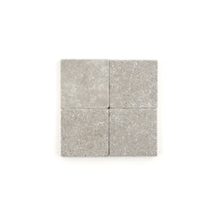 Azru Grey 4x4 Moroccan Limestone | Tumbled & Honed