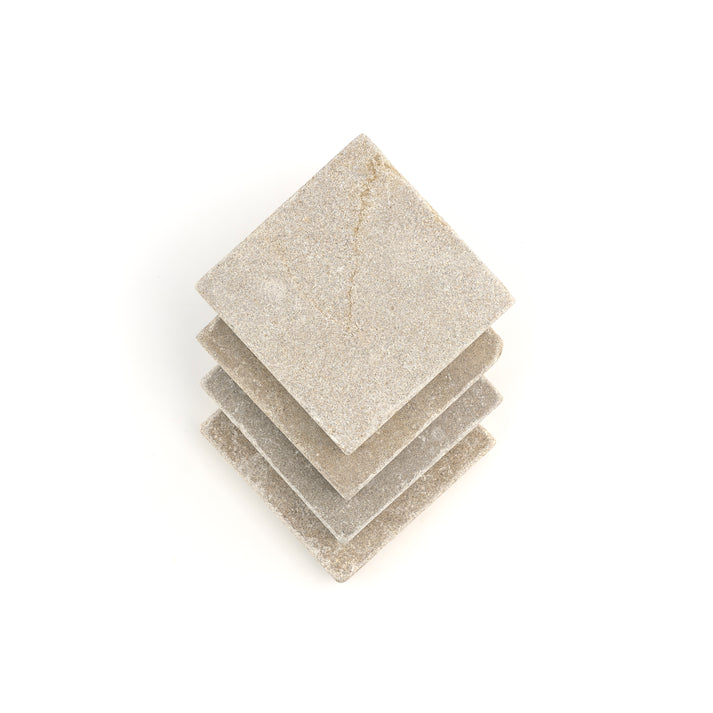 Azru Sand 4x4 Moroccan Limestone | Tumbled & Honed-Main Inventory-All Products,limestone Tile,Natural Stone-Riad Tile