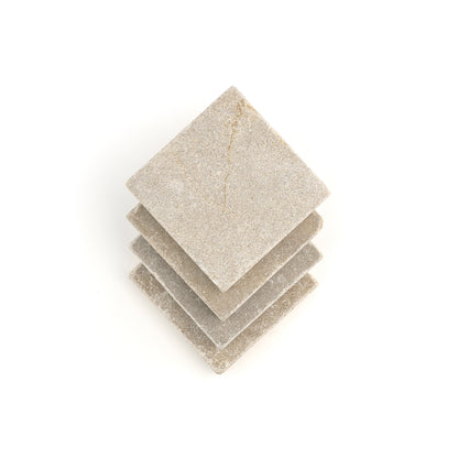 QA | Octagon Azru Sand 12x12 & Azru Sand 4x4 Tumbled & Honed Moroccan Limestone - Checkerboard Bundle-Main Inventory-All Products,Checkerboard,Natural Stone,Octagon,QA-Riad Tile