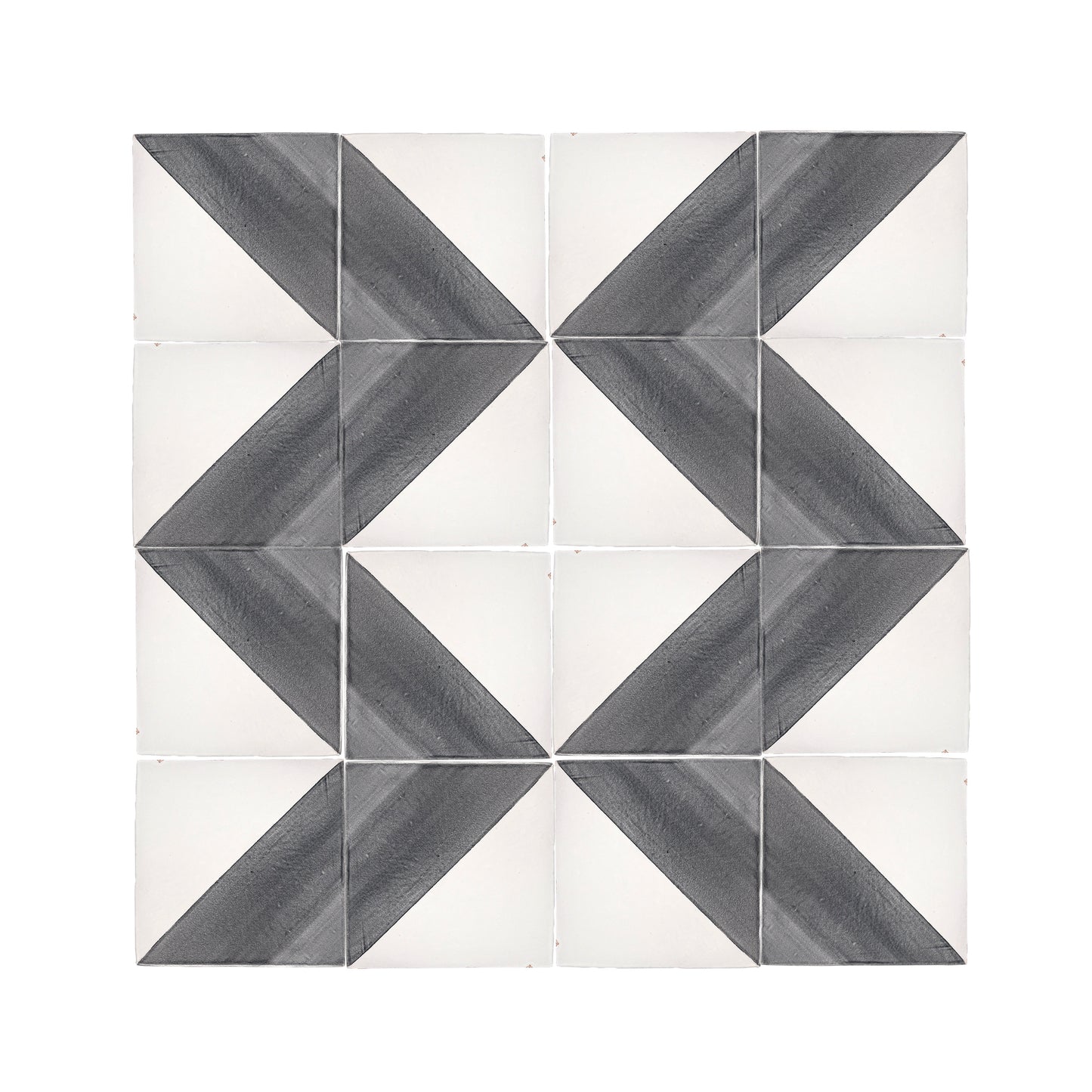 50/50 Black 6x6 Hand Painted Artisan Ceramic-Main Inventory-All Products,Patterns-Riad Tile