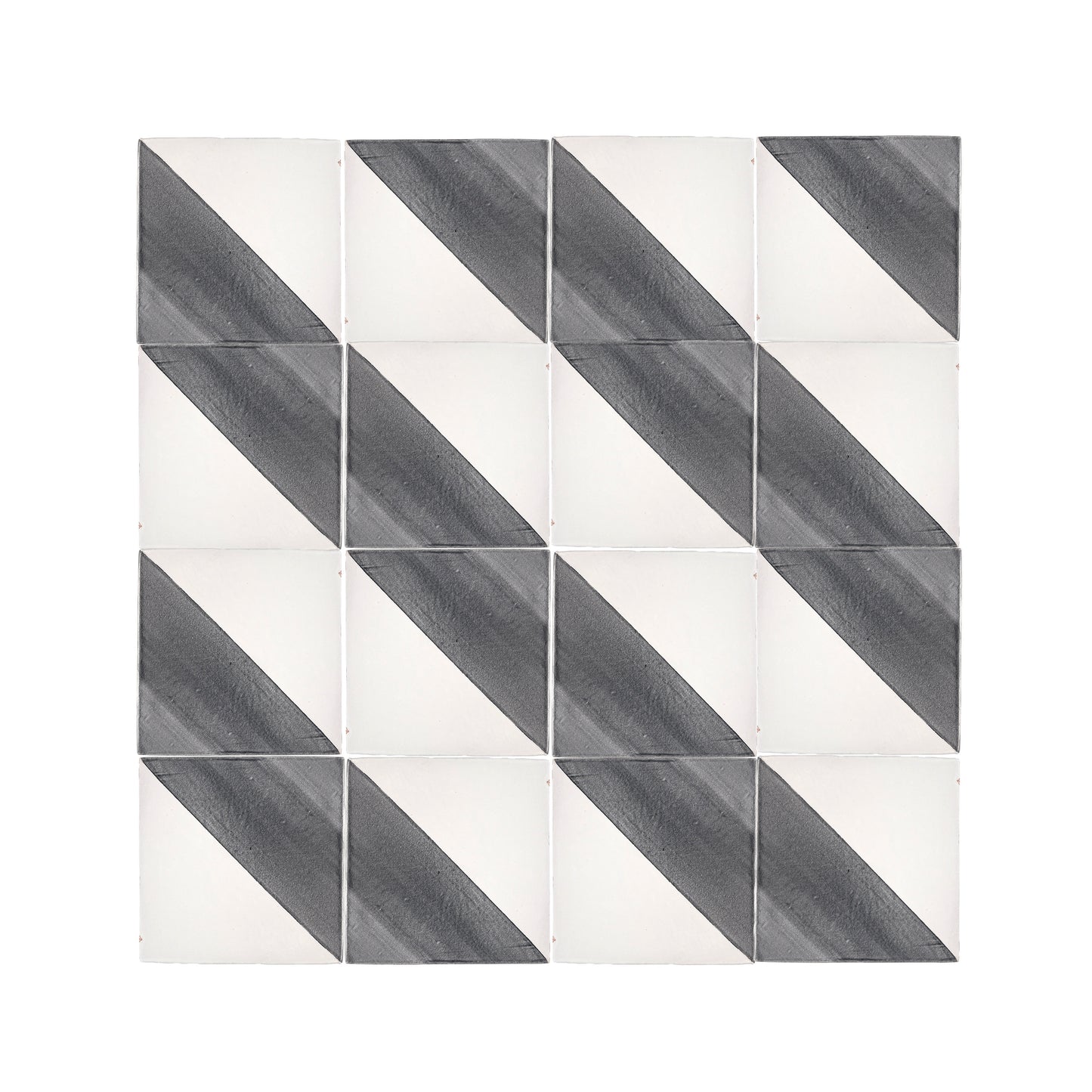 50/50 Black 6x6 Hand Painted Artisan Ceramic-Main Inventory-All Products,Patterns-Riad Tile