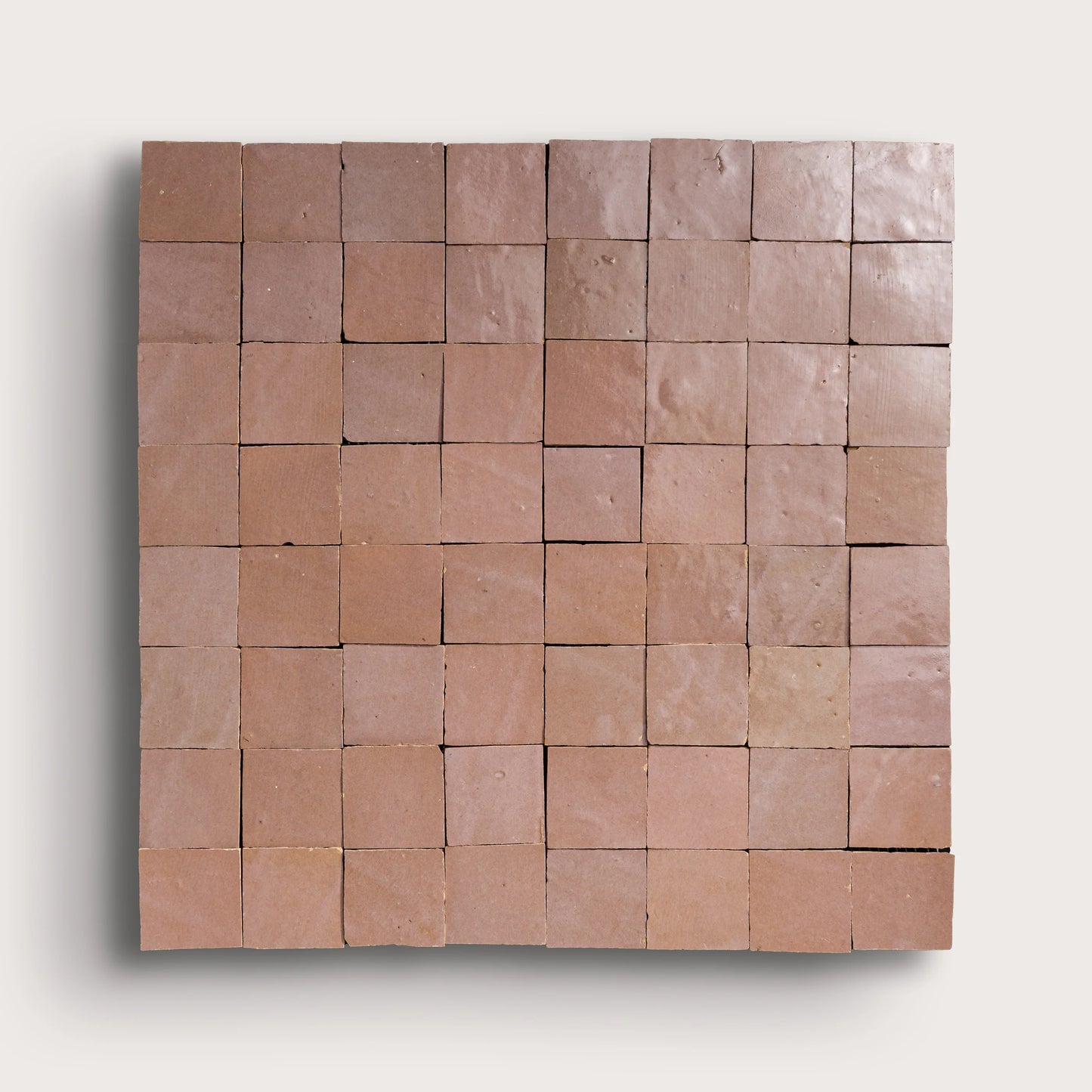 Blush 2x2 Mosaic Zellige Tile