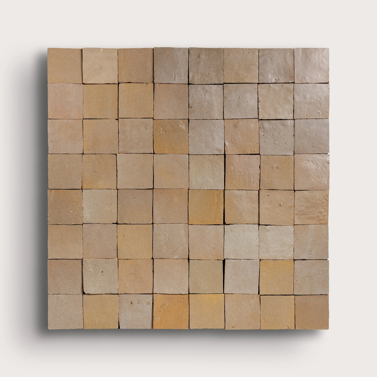 Glazed Clay 2x2 Mosaic Zellige Tile