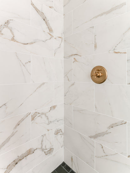 Calacatta Gold 6x12 Subway Marble Tile | Honed-Main Inventory-All Products,Natural Stone-Riad Tile