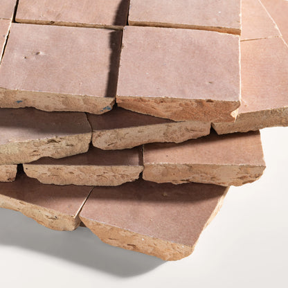 Blush 2x2 Mosaic Zellige Tile