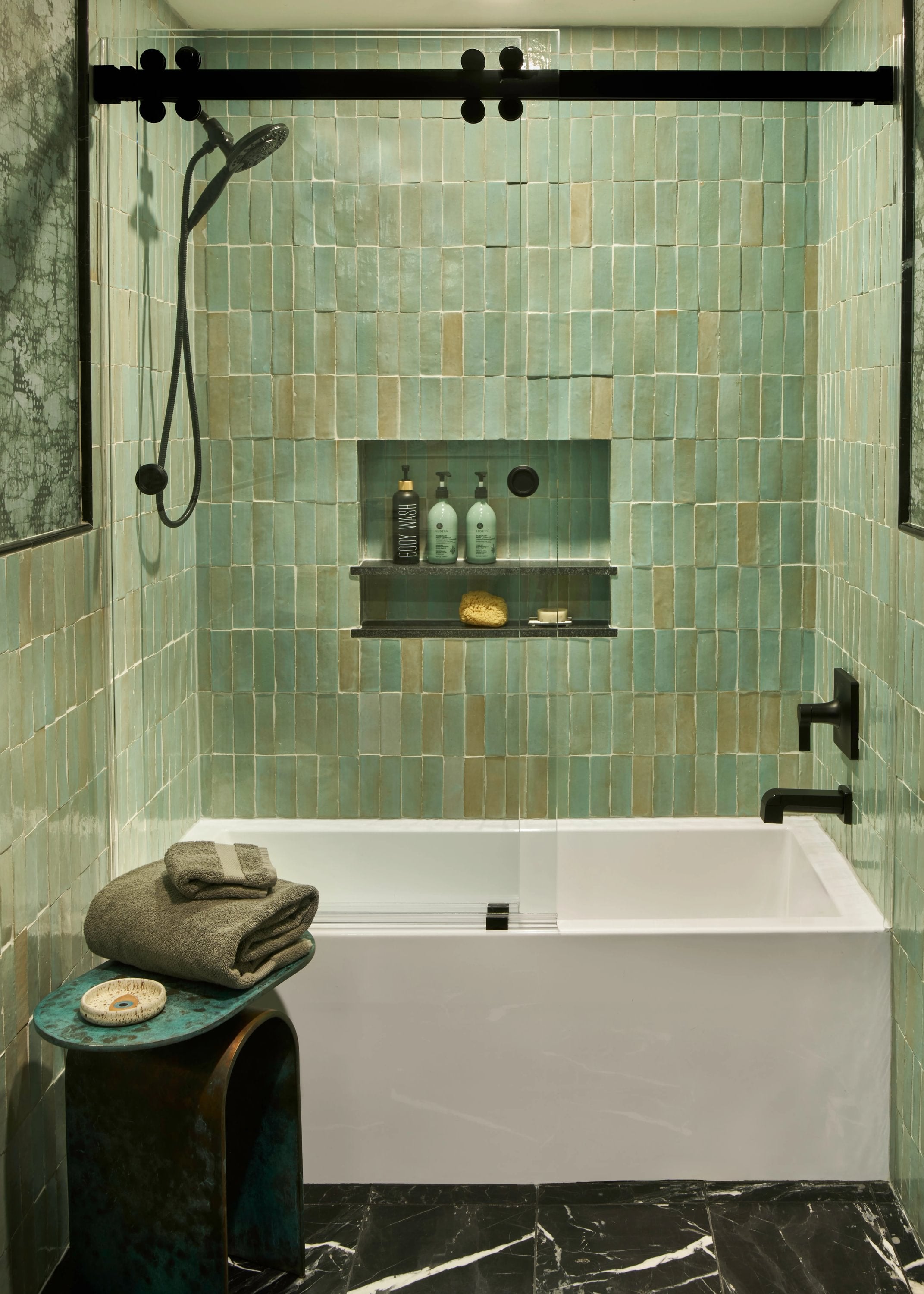 Agave 2x6 Thin Bejmat Zellige Tile-Main Inventory-All Products,Solids,Zellige Tile-Riad Tile