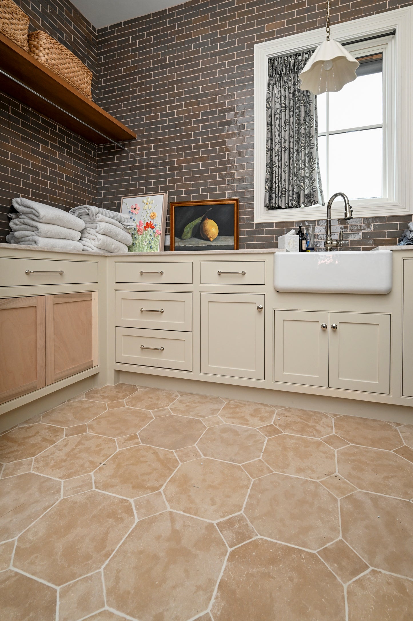 QA | Octagon Azru Sand 12x12 & Azru Sand 4x4 Tumbled & Honed Moroccan Limestone - Checkerboard Bundle-Main Inventory-All Products,Checkerboard,Natural Stone,Octagon,QA-Riad Tile