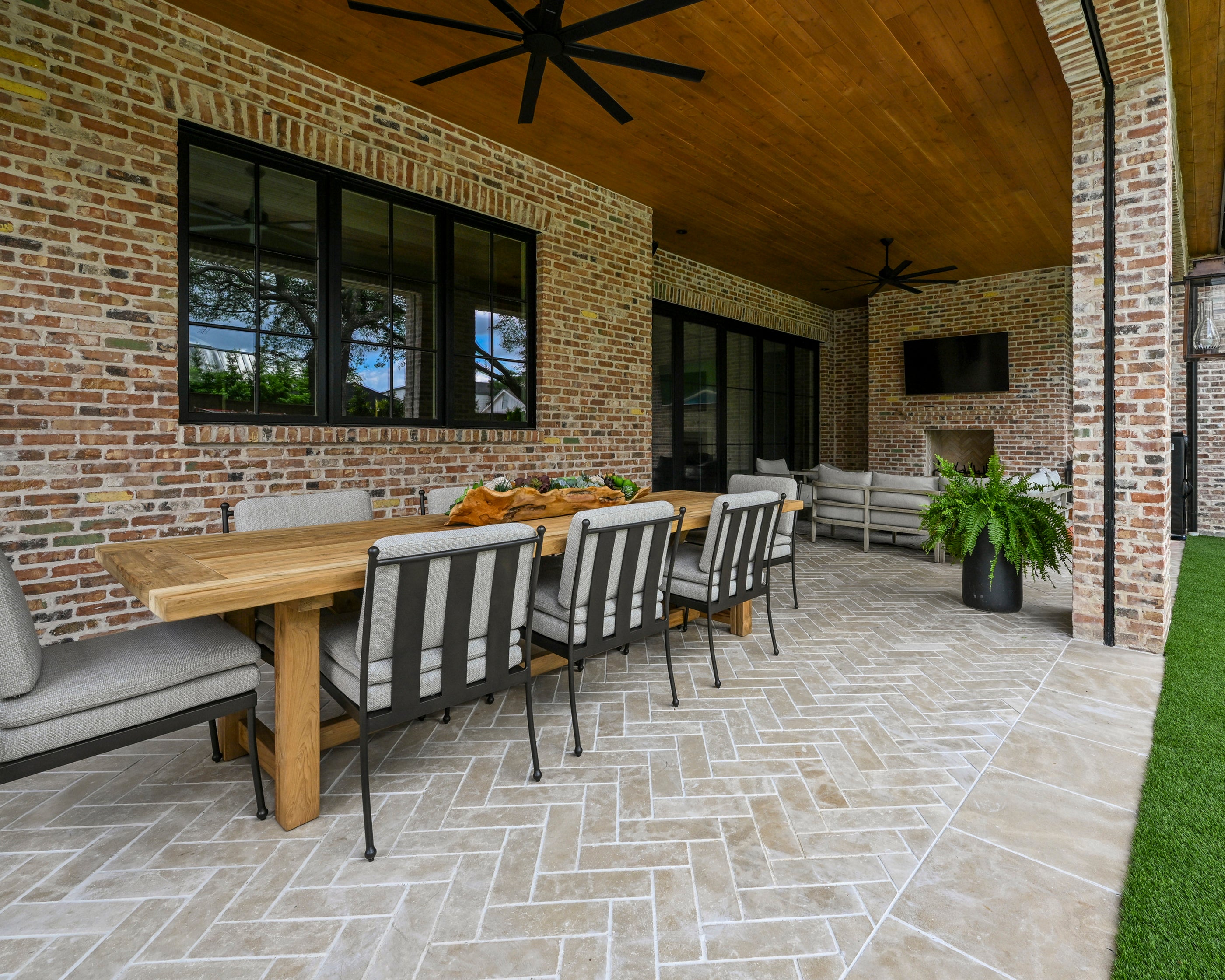 Azru Sand 6x6 Moroccan Limestone | Tumbled & Honed