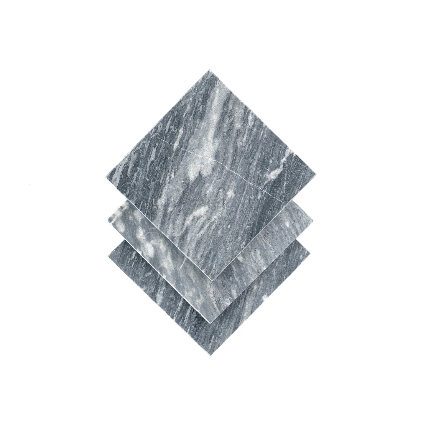 Bardiglio Grey Dark 6x6 Marble Tile | Honed-Main Inventory-All Products,Natural Stone,New Arrivals-Riad Tile