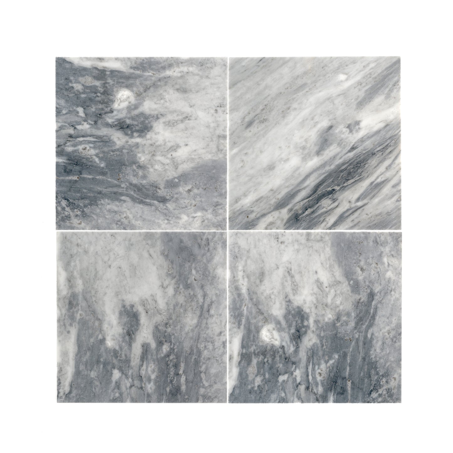 Bardiglio Grey Light 18x18 Marble Tile | Honed-Main Inventory-All Products,Natural Stone-Riad Tile