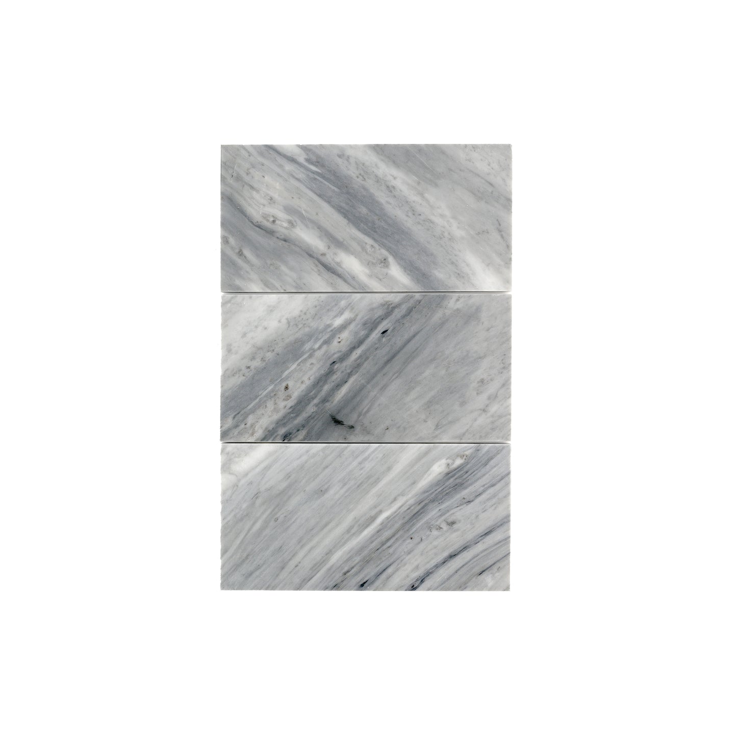 Bardiglio Grey Light 6x12 Marble Tile | Honed-Main Inventory-All Products,Natural Stone-Riad Tile