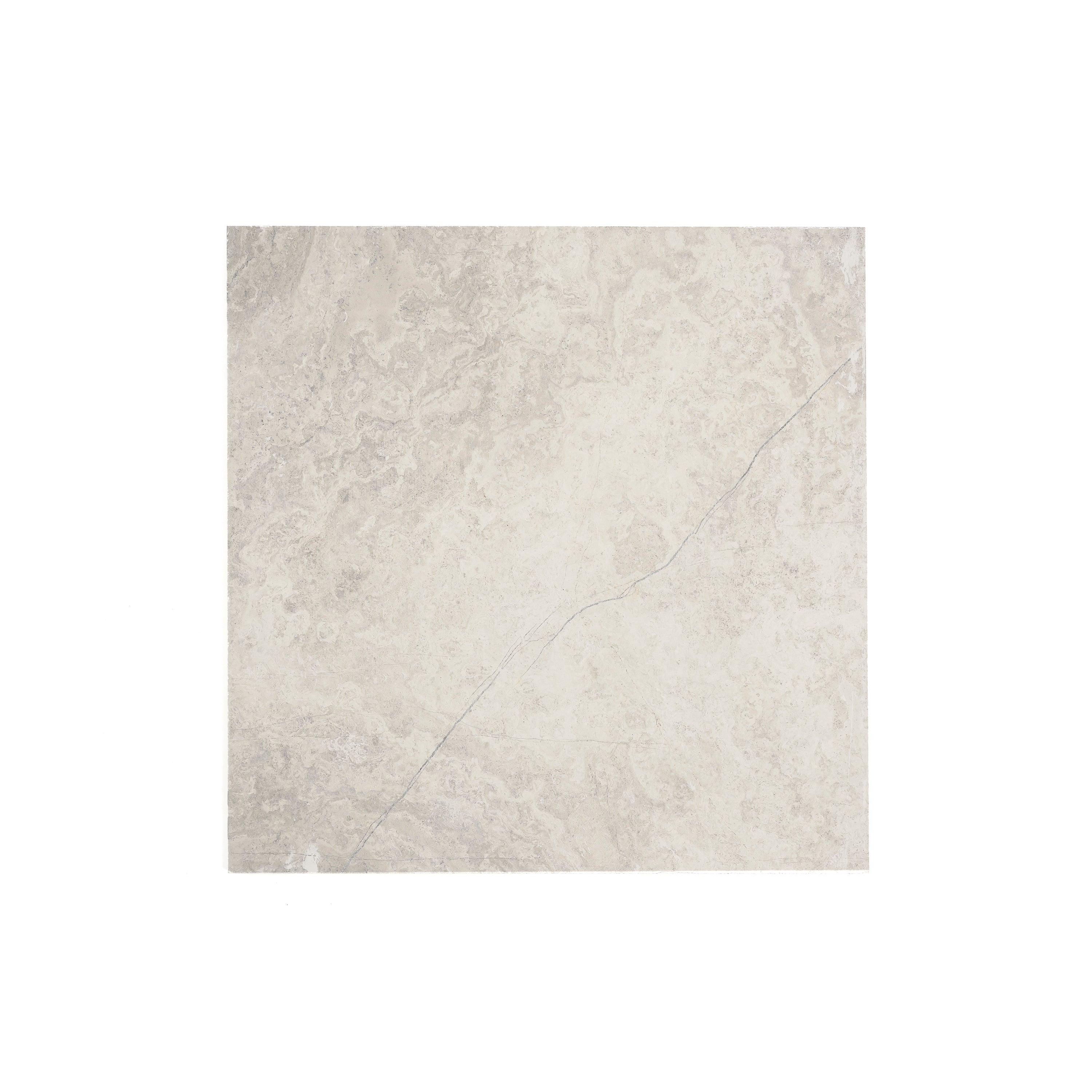 Sample: Beige Wave Cross Cut Limestone Tile | Honed (Sample 1 6x6)