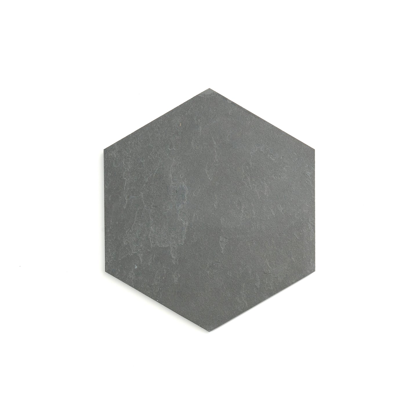 Black 10 Inch Hexagon Brazilian Slate-Main Inventory-All Products,Natural Stone-Riad Tile