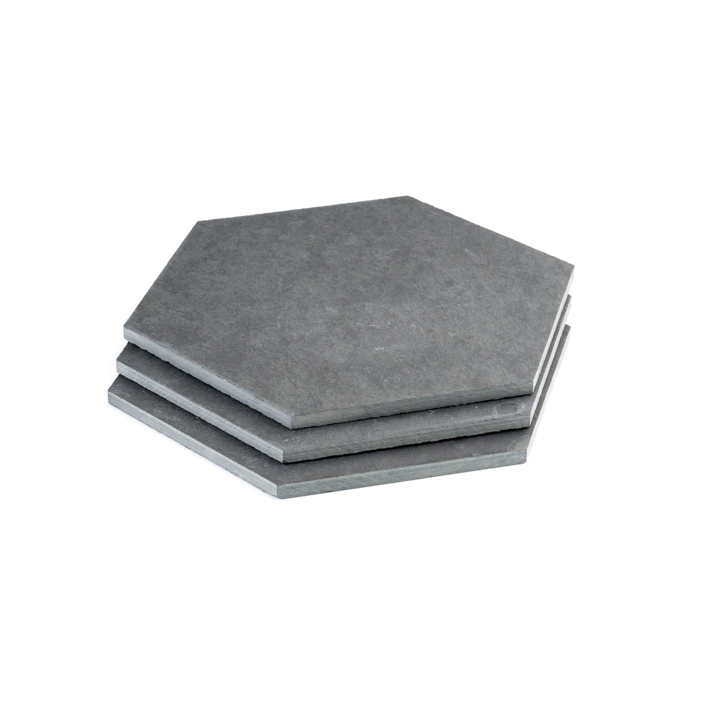Black 10 Inch Hexagon Brazilian Slate-Main Inventory-All Products,Natural Stone-Riad Tile