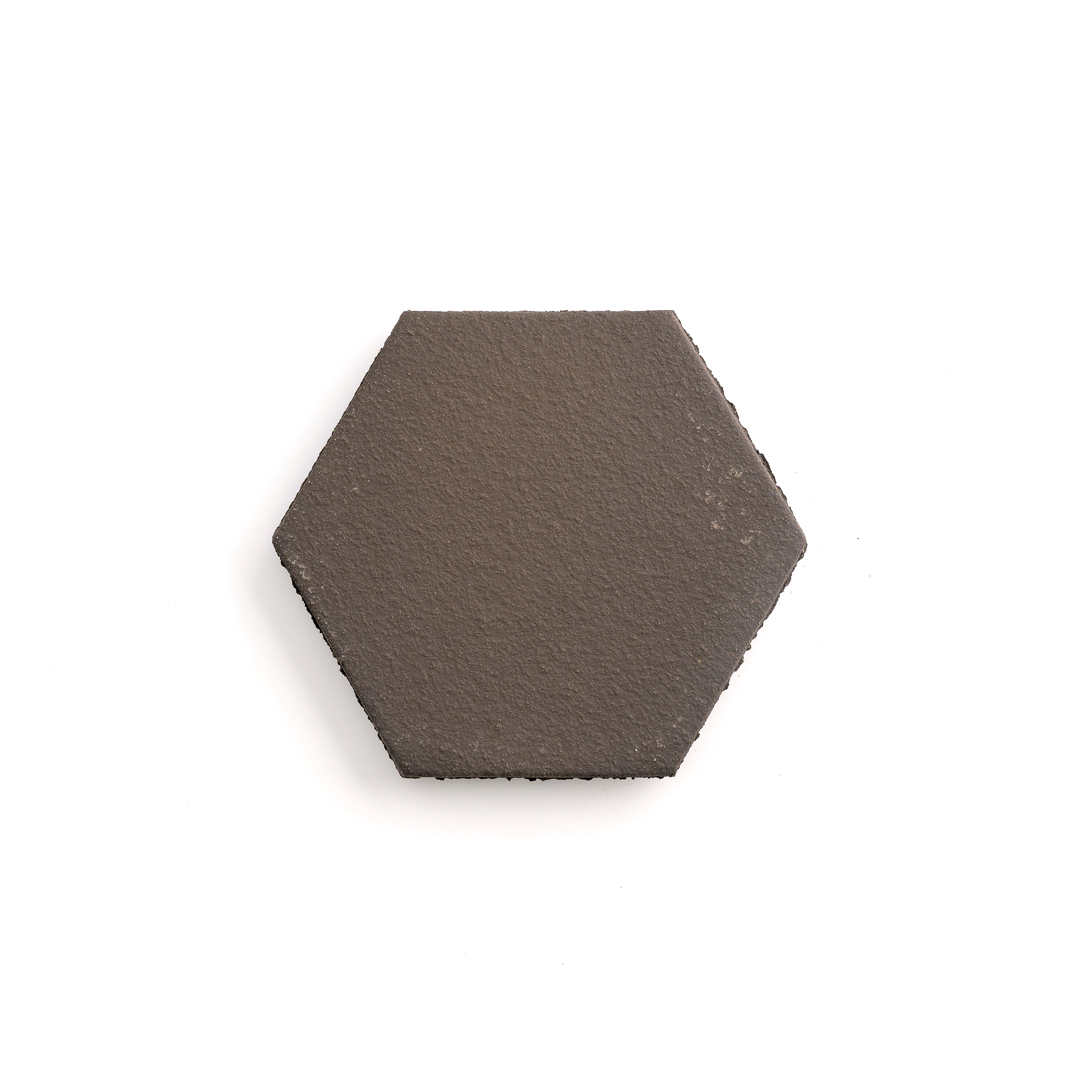 Black Terracotta 4 Inch Hexagon Tile