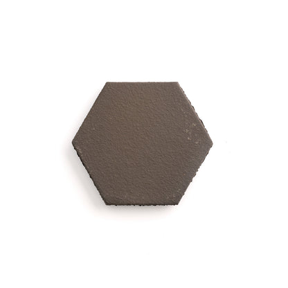 Black Terracotta 4 Inch Hexagon Tile-Main Inventory-All Products,Solids,Terracotta-Riad Tile