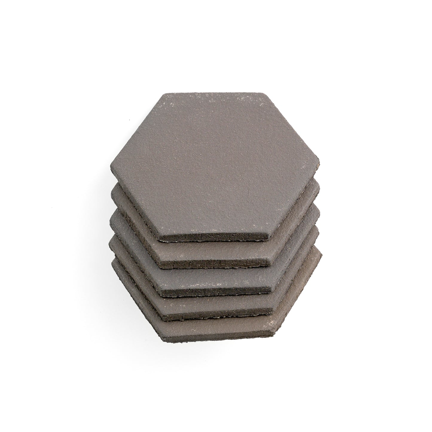 Black Terracotta 6 Inch Hexagon-Main Inventory-All Products,Solids,Terracotta-Riad Tile