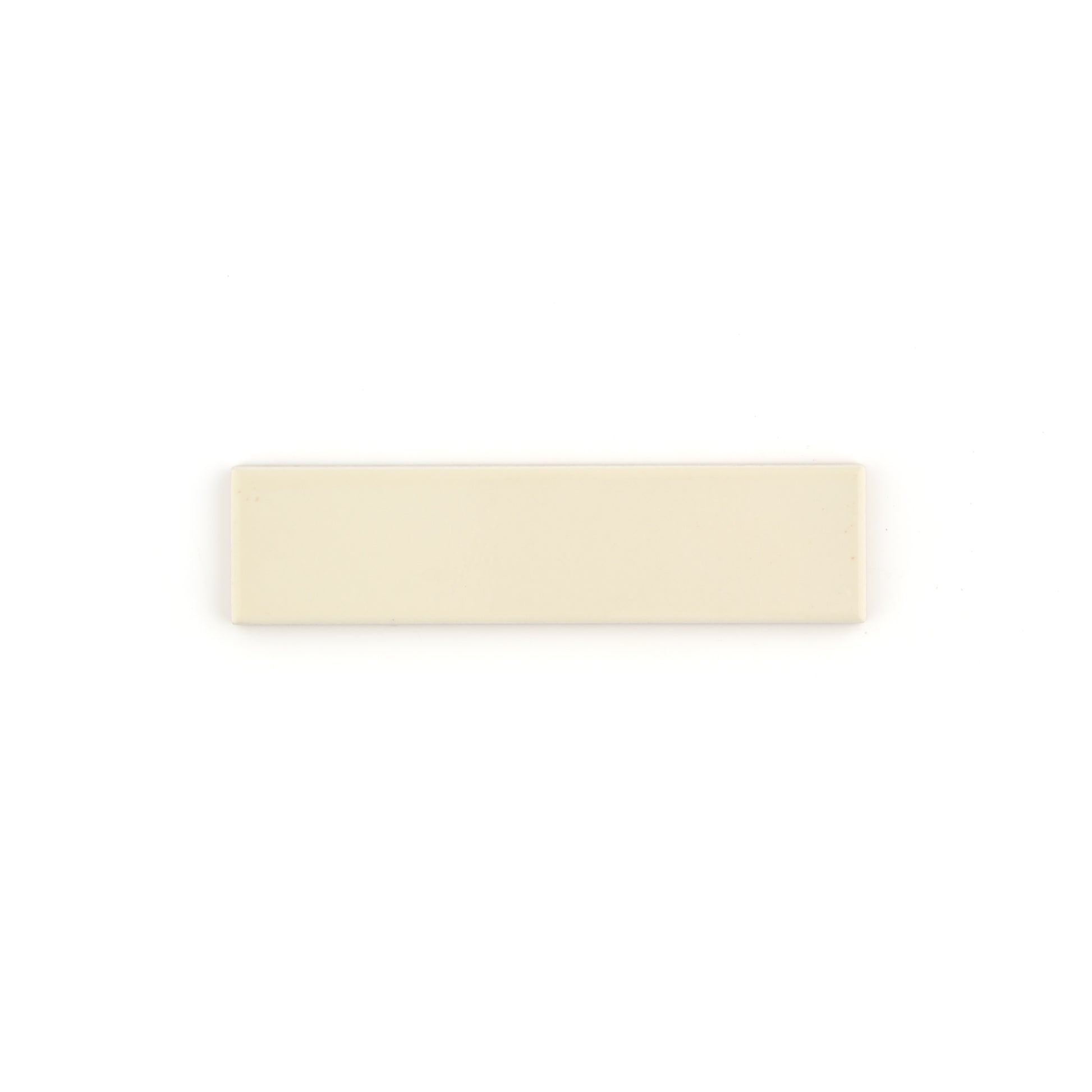Sample: Bone 2x8 Ceramic Tile | Glossy (2 sample tiles)-Sample-Sample-Riad Tile