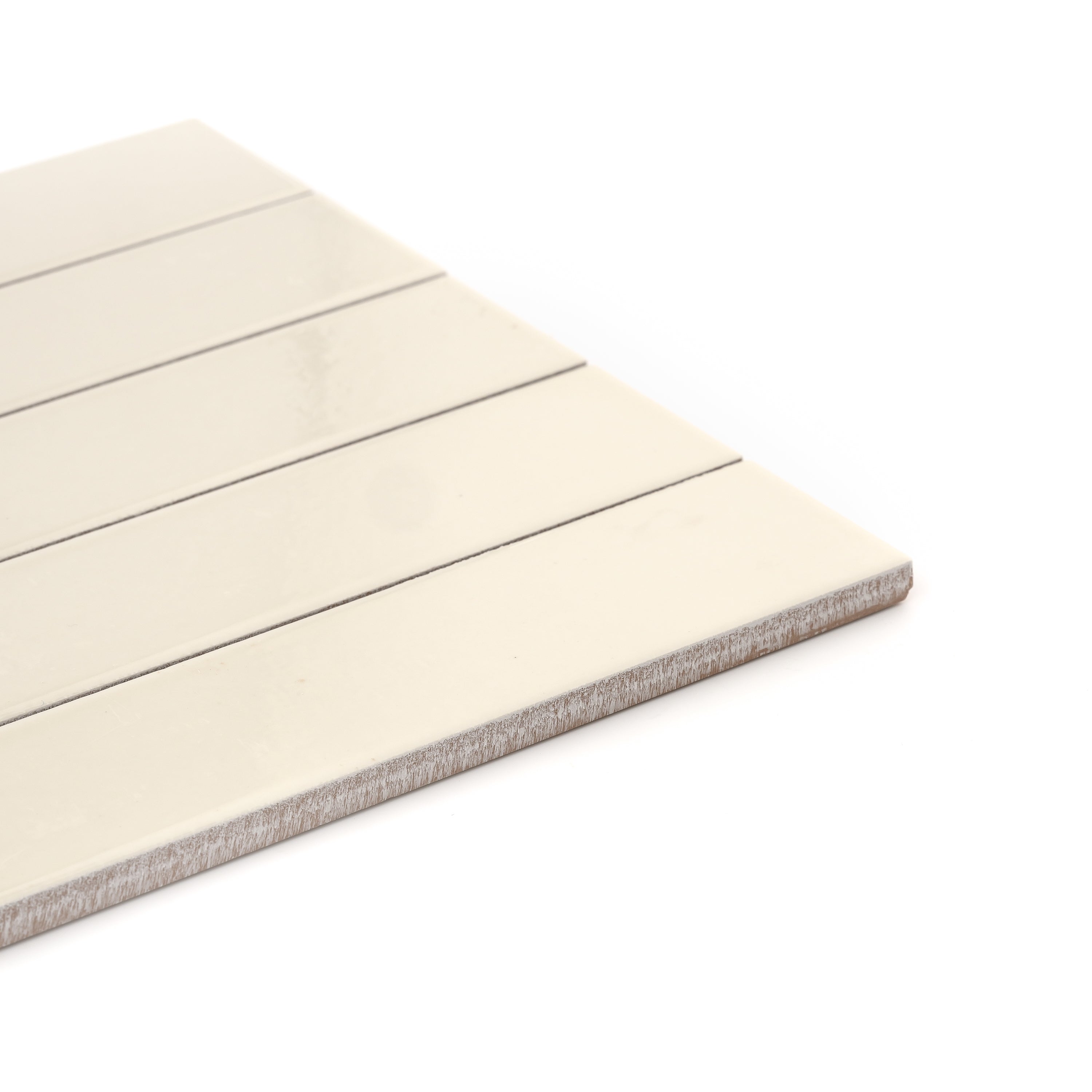 Bone 2x8 Ceramic Tile | Glossy