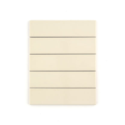 Bone 2x8 Ceramic Tile | Glossy-Main Inventory-All Products,Neutral Ceramic,Solids,Under 10-Riad Tile