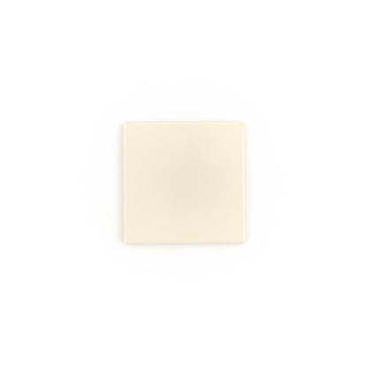 Sample: Bone 4x4 Ceramic Tile | Glossy (1 sample tile)-Sample-Sample-Riad Tile