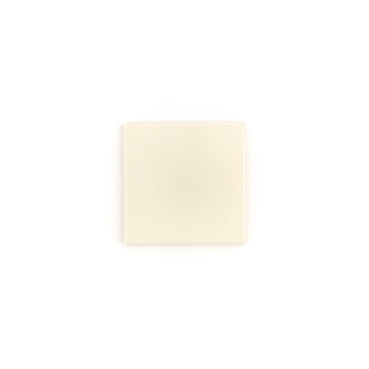 Sample: Bone 4x4 Ceramic Tile | Glossy (1 sample tile)-Sample-Sample-Riad Tile