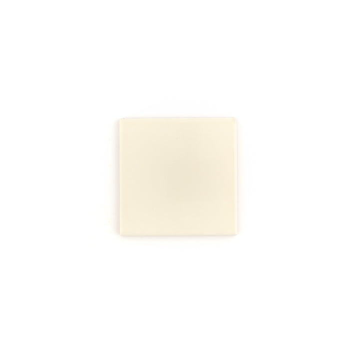 Sample: Bone 4x4 Ceramic Tile | Glossy (1 sample tile)-Sample-Sample-Riad Tile