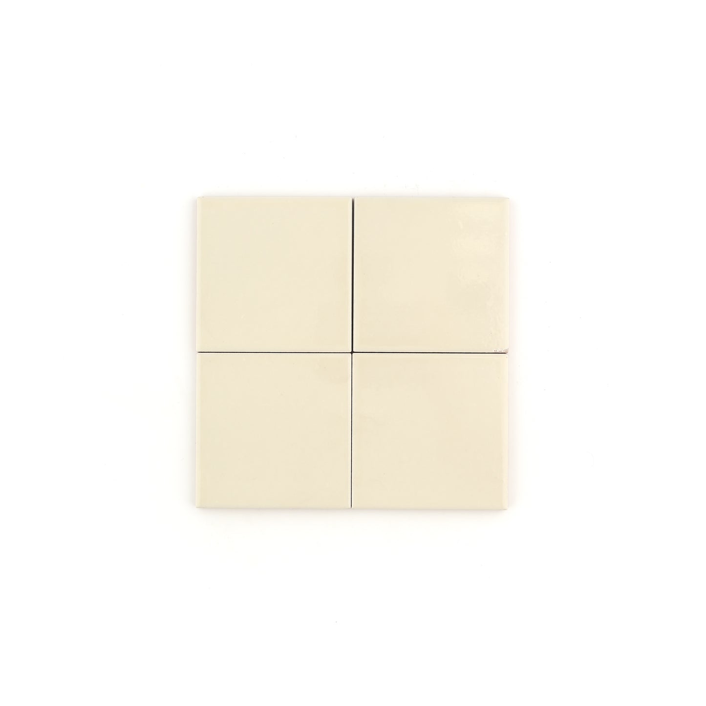 Bone 4x4 Ceramic Tile | Glossy-Main Inventory-All Products,Neutral Ceramic,Solids,Under 10-Riad Tile