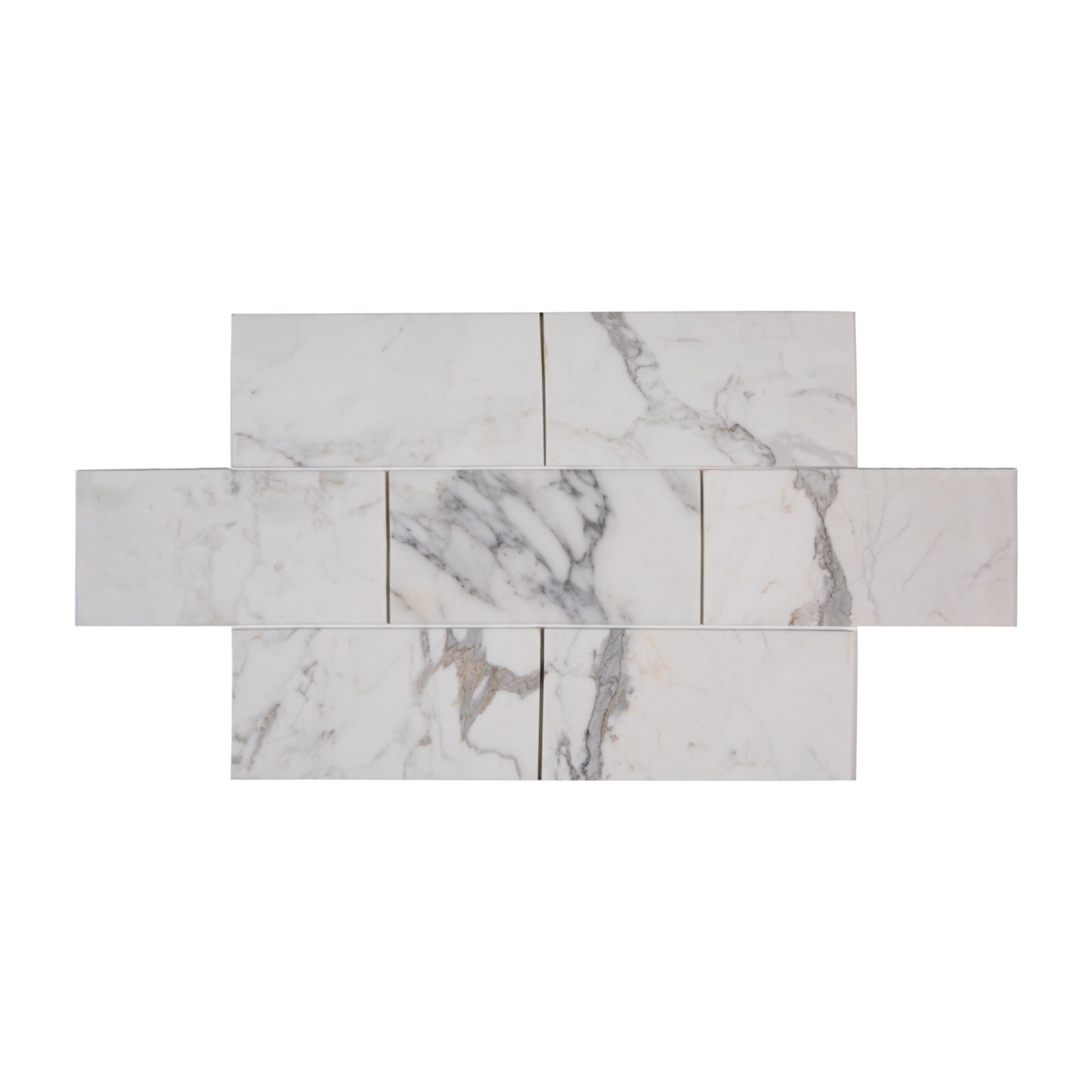 Calacatta Gold 3x6 Subway Marble Tile | Honed-Main Inventory-All Products,Natural Stone-Riad Tile