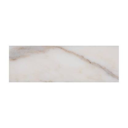 Sample: Calacatta Gold 4x12 Subway Marble Tile | Honed (Sample 2 4x6)-Sample-Sample-Riad Tile