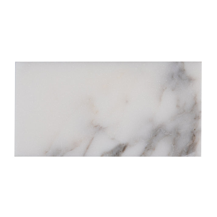 Sample: Calacatta Gold 12x24 Subway Marble Tile | Honed (Sample 2 6x6)-Sample-Sample-Riad Tile
