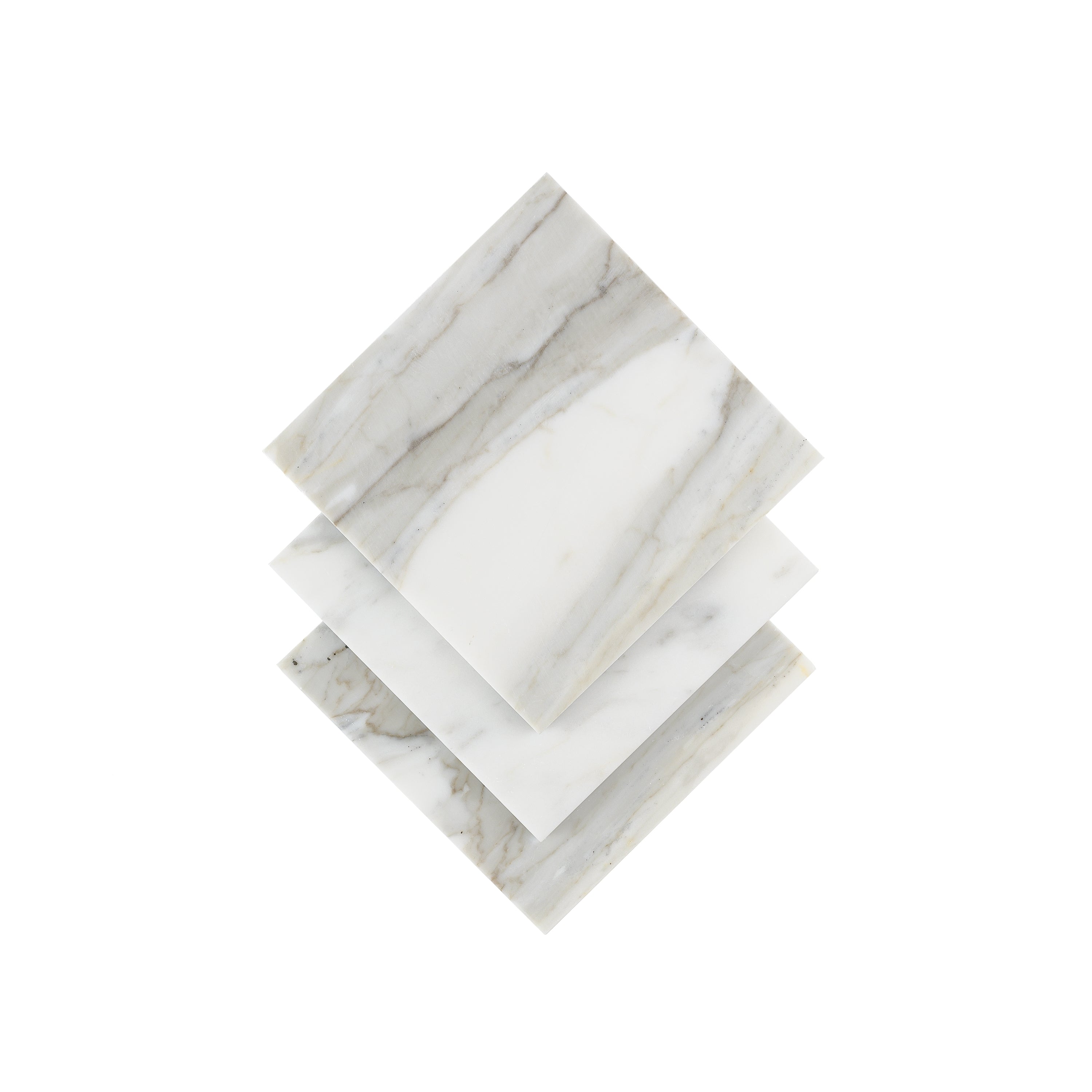 Calacatta Gold 6x6 Marble Tile | Honed