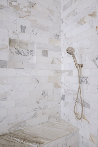 Calacatta Gold 4x12 Subway Marble Tile | Honed-Main Inventory-All Products,Natural Stone-Riad Tile