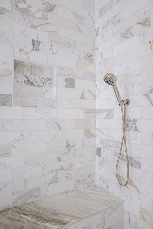 Calacatta Gold 4x12 Subway Marble Tile | Honed-Main Inventory-All Products,Natural Stone-Riad Tile