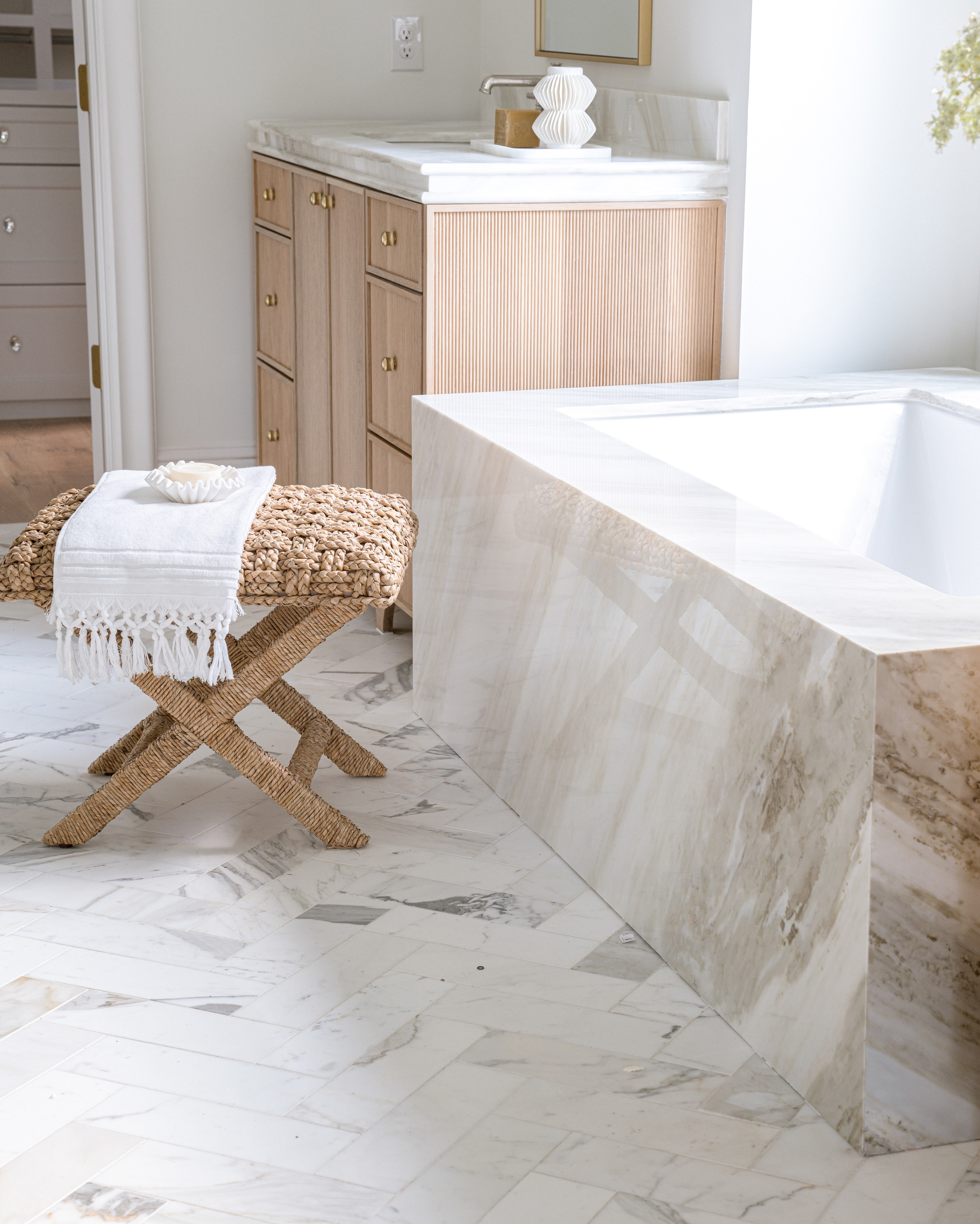 Calacatta Gold 4x12 Subway Marble Tile | Honed-Main Inventory-All Products,Natural Stone-Riad Tile