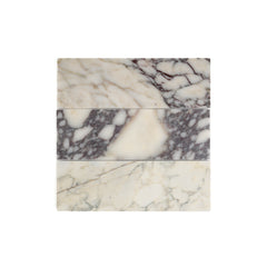 Calacatta Viola 4x12 Subway Marble Tile | Honed