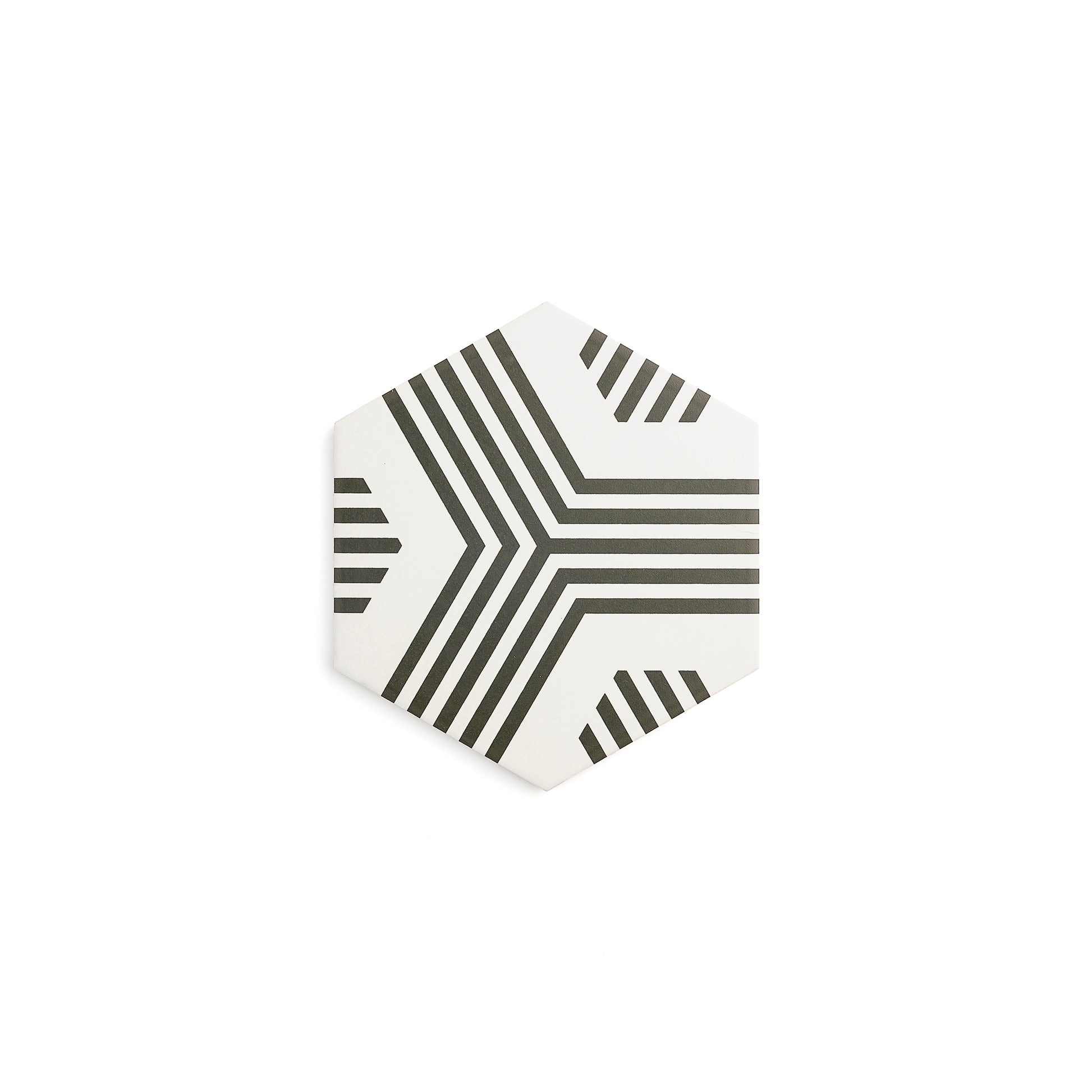 Scout White & Black Ceramic Tile-Main Inventory-All Products,Patterns,Under 10-Riad Tile