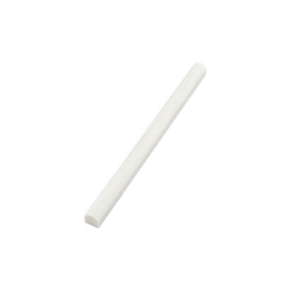 Casablanca Carrara 3/4" Pencil Trim Round Marble Tile | Honed-Main Inventory-All Products,Natural Stone-Riad Tile