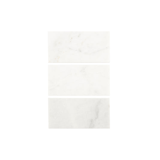 Casablanca Carrara 3x6 Subway Marble Tile | Honed-Main Inventory-All Products,Natural Stone-Riad Tile