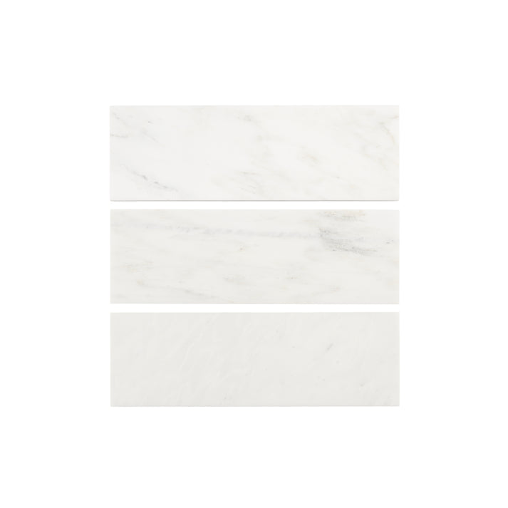 Casablanca Carrara 4x12 Subway Marble Tile | Honed-Main Inventory-All Products,Natural Stone-Riad Tile
