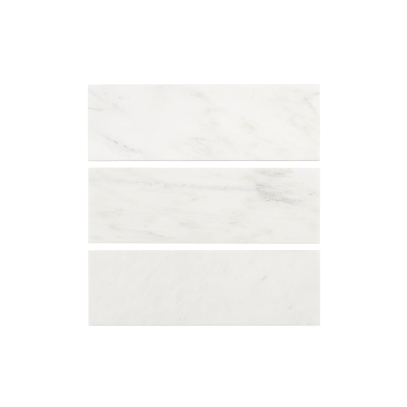 Casablanca Carrara 4x12 Subway Marble Tile | Honed-Main Inventory-All Products,Natural Stone-Riad Tile
