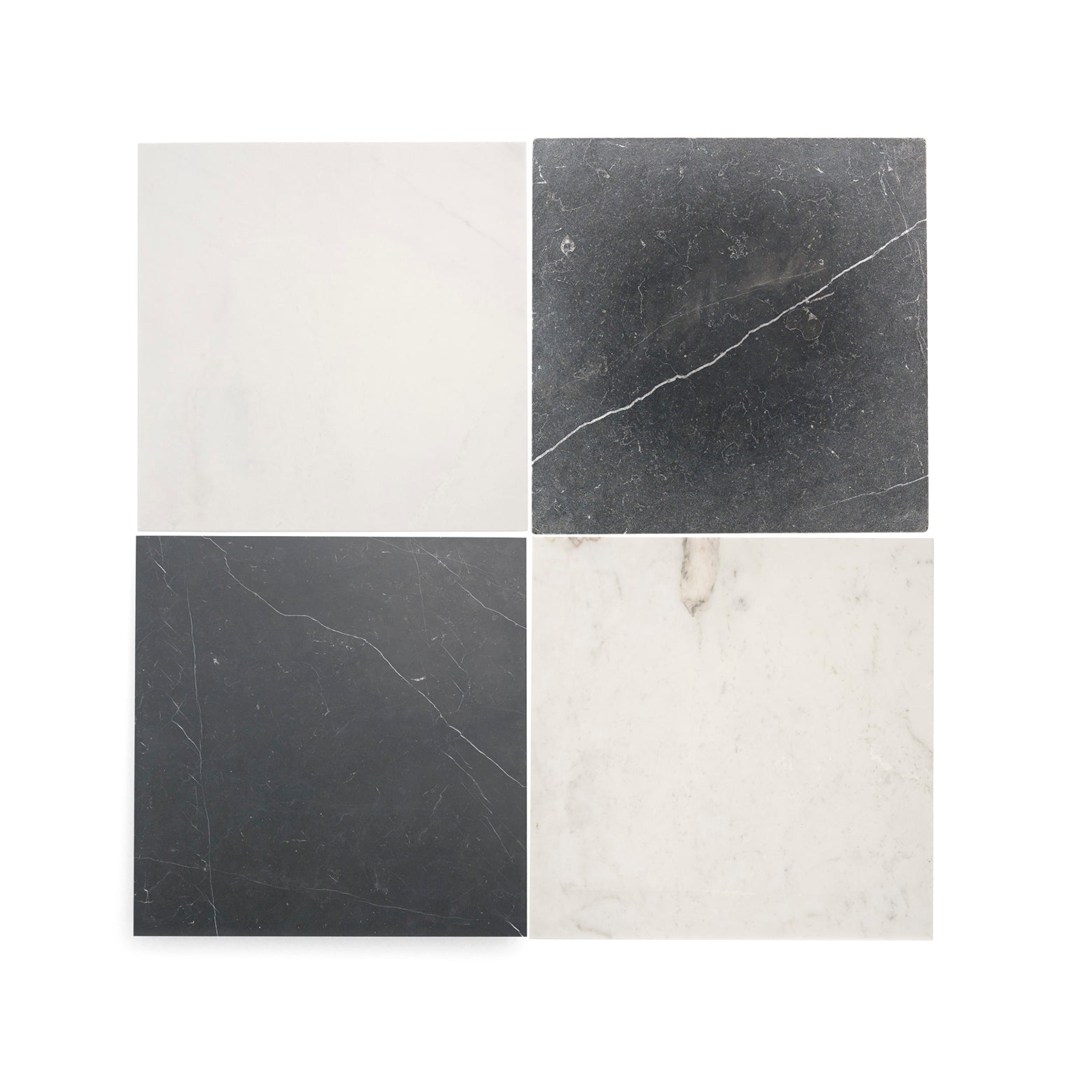 Casablanca Gold & Nero Marquina Marble – Honed – 12″x12″ Checkerboard Bundle