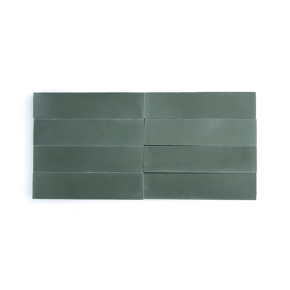 Green 2x8 Cement Tile-Main Inventory-All Products,Solids-Riad Tile