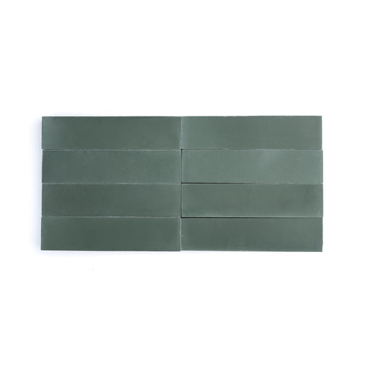 Green 2x8 Cement Tile-Main Inventory-All Products,Solids-Riad Tile