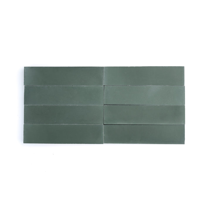 Green 2x8 Cement Tile-Main Inventory-All Products,Solids-Riad Tile