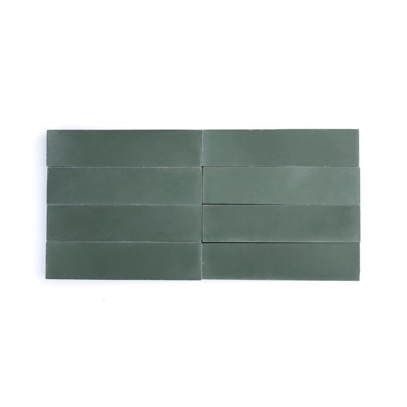 Green 2x8 Cement Tile-Main Inventory-All Products,Solids-Riad Tile