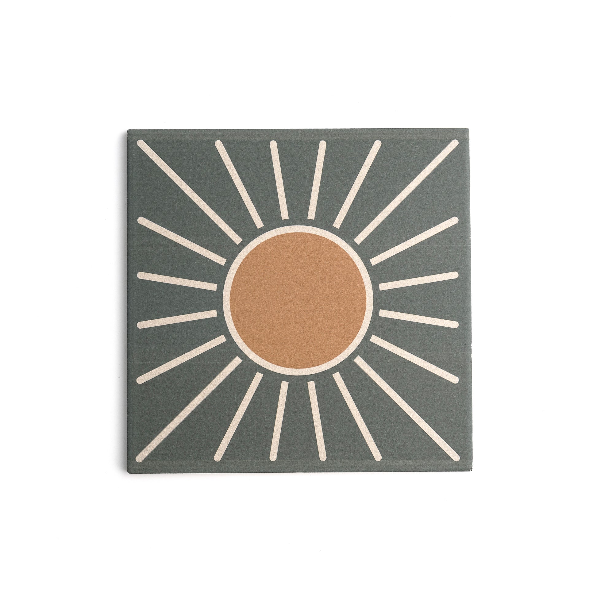 Sunny Days Ceramic Tile | Dark-Main Inventory-All Products,Patterns,Under 10-Riad Tile