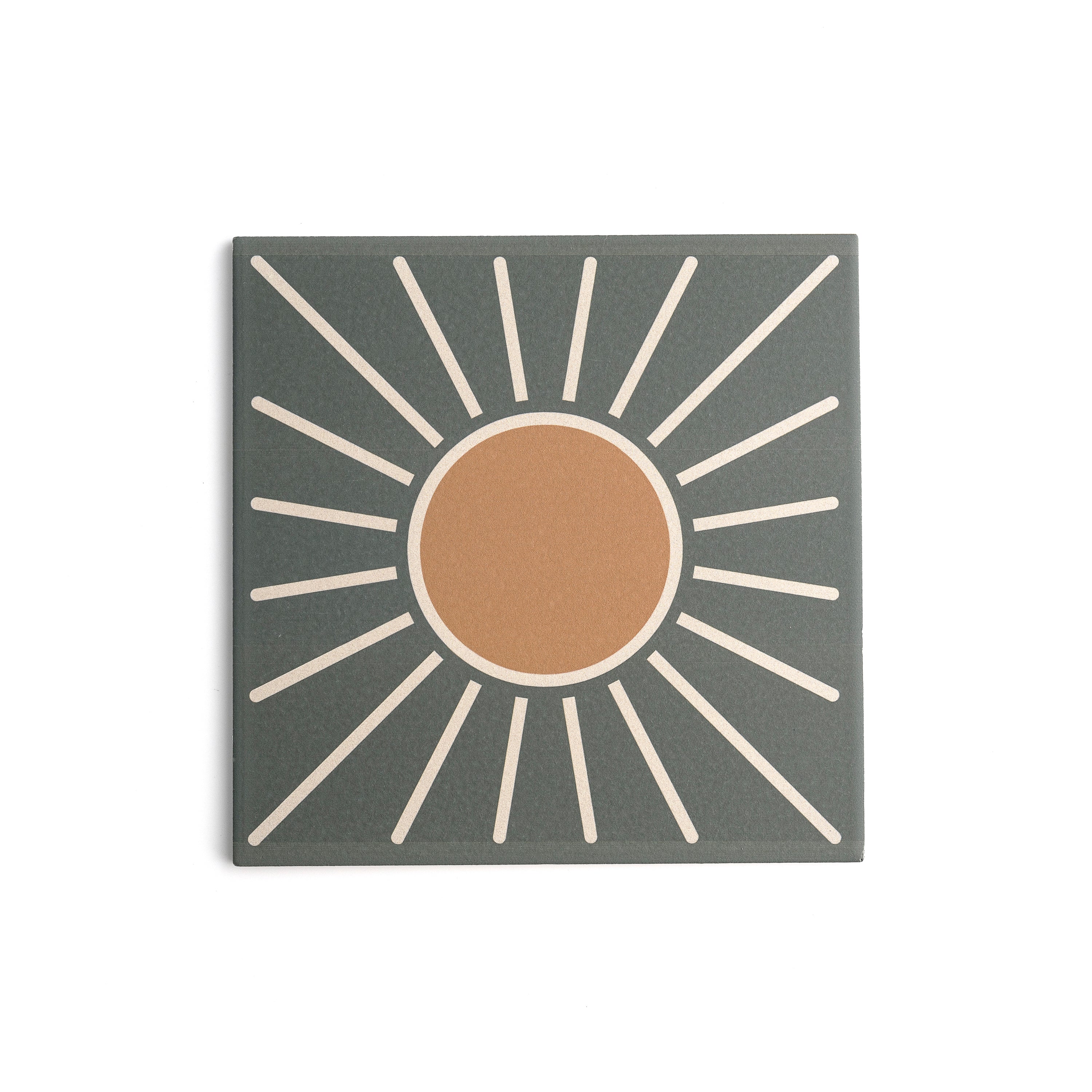 Sunny Days Ceramic Tile | Dark